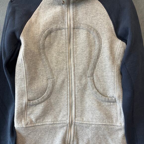LuLulemon Scuba Hoodie Stretch Lined Hood Heathered Heavyweight Performance Cozy - Picture 1 of 10